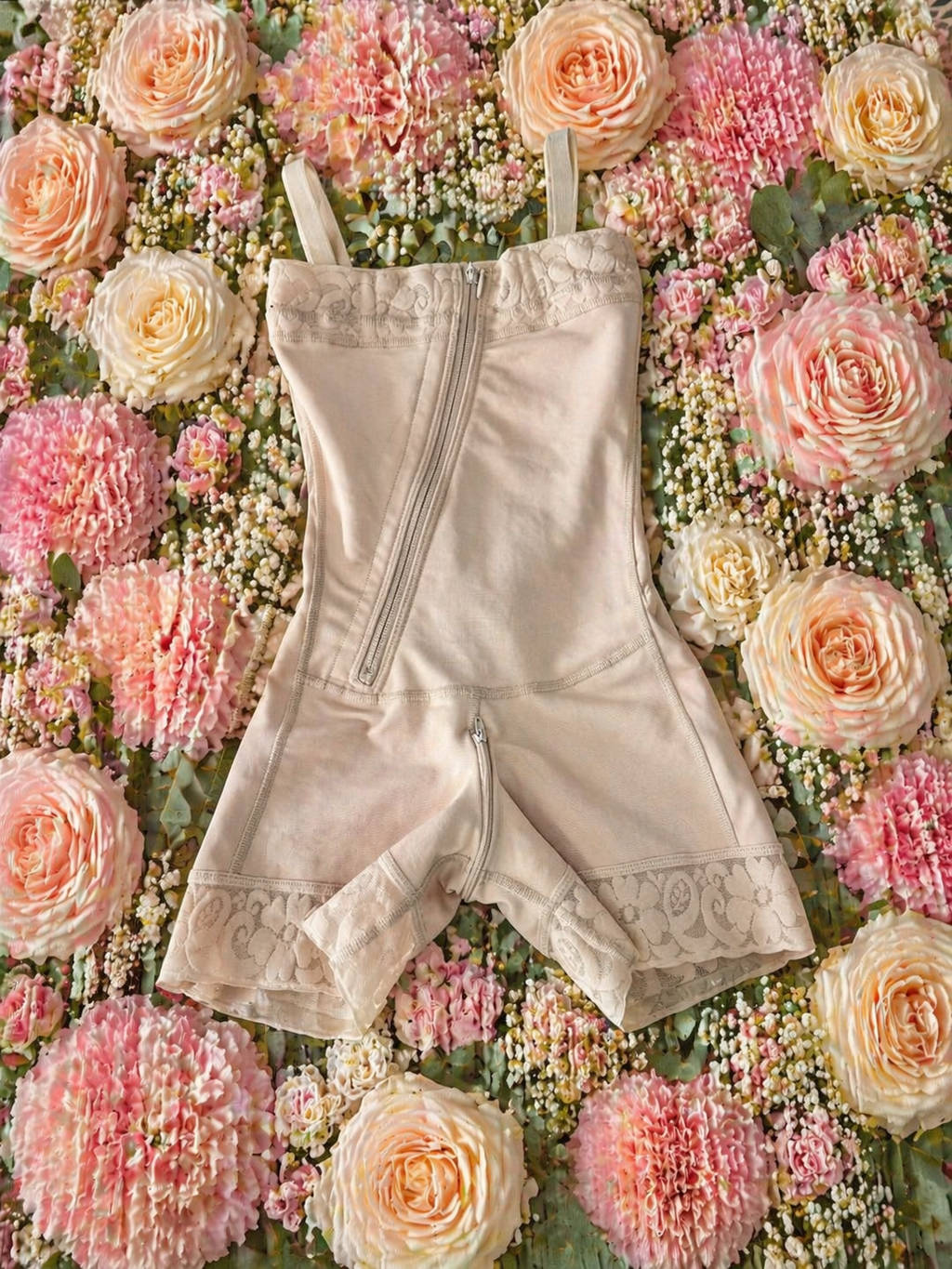 5014 Faja Strapples tipo short cierre diagonal
