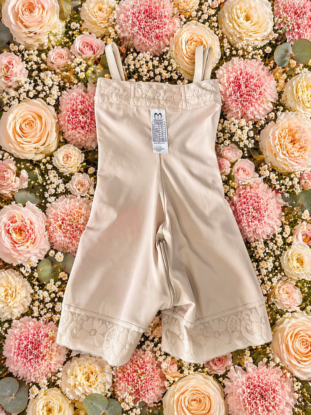 5014 Faja Strapples tipo short cierre diagonal