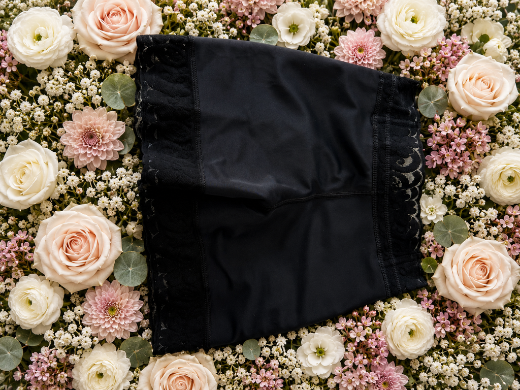 3007 - Short con encaje