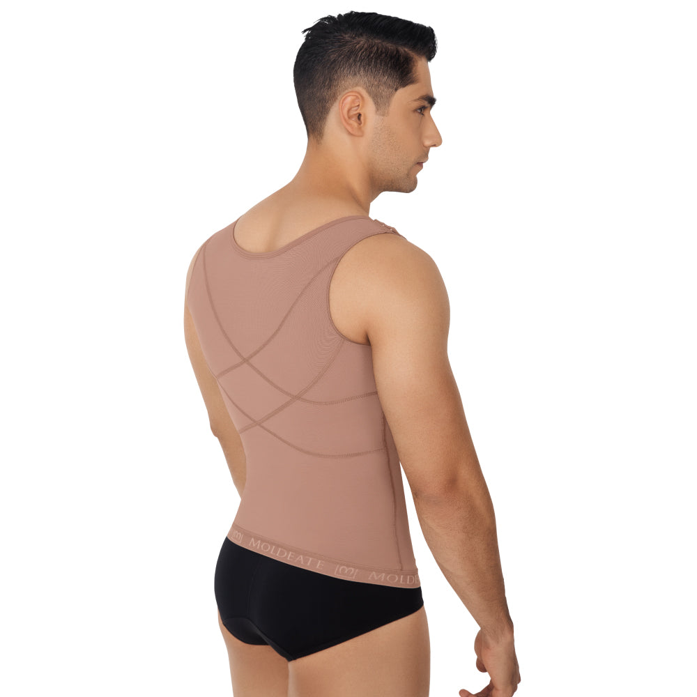 7025 - Chaleco para hombre de powernet con cierre frontal